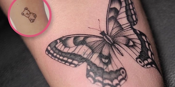 Cover up van een oude tattoo